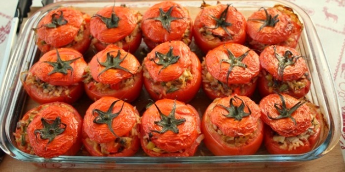 Southern French Stuffed Tomatoes
