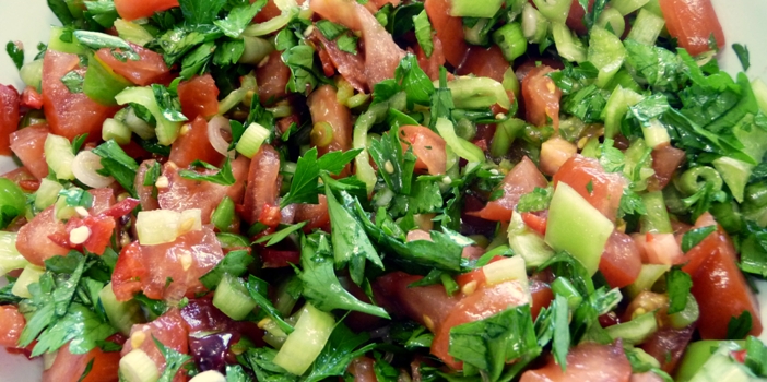 Ezme: Turkish Chopped Pepper and Chilli Salad