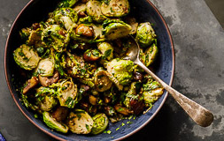 Stir-fried Sprouts with Chestnuts